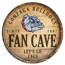 WinCraft - Gonzaga Bulldogs 14'' Circular Wood Sign - Multicolor