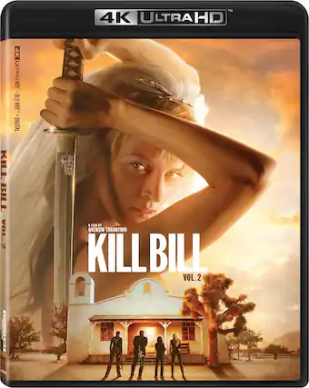 Front. Kill Bill, Vol. 2 - 4K Blu-Ray.