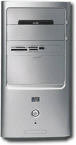 Front Standard. Hewlett-Packard - Pavilion E6300 Desktop.