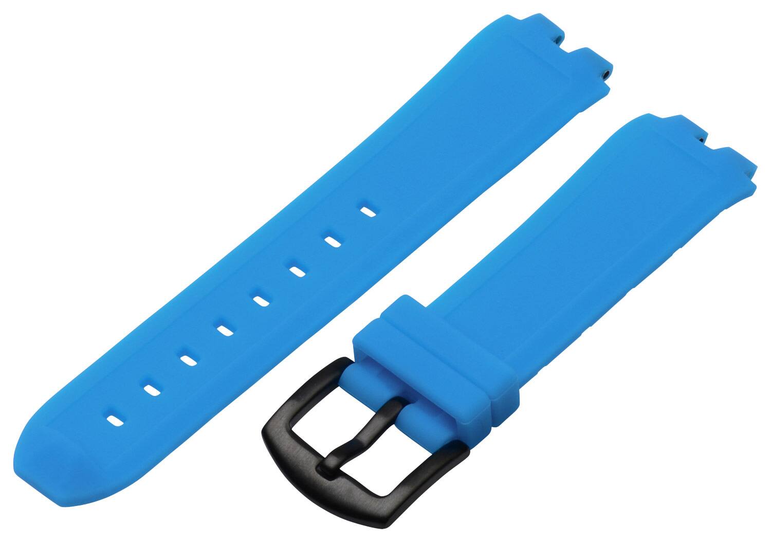 Best Buy: Clockwork Synergy Strap For Pebble Steel Smart Watches Blue 