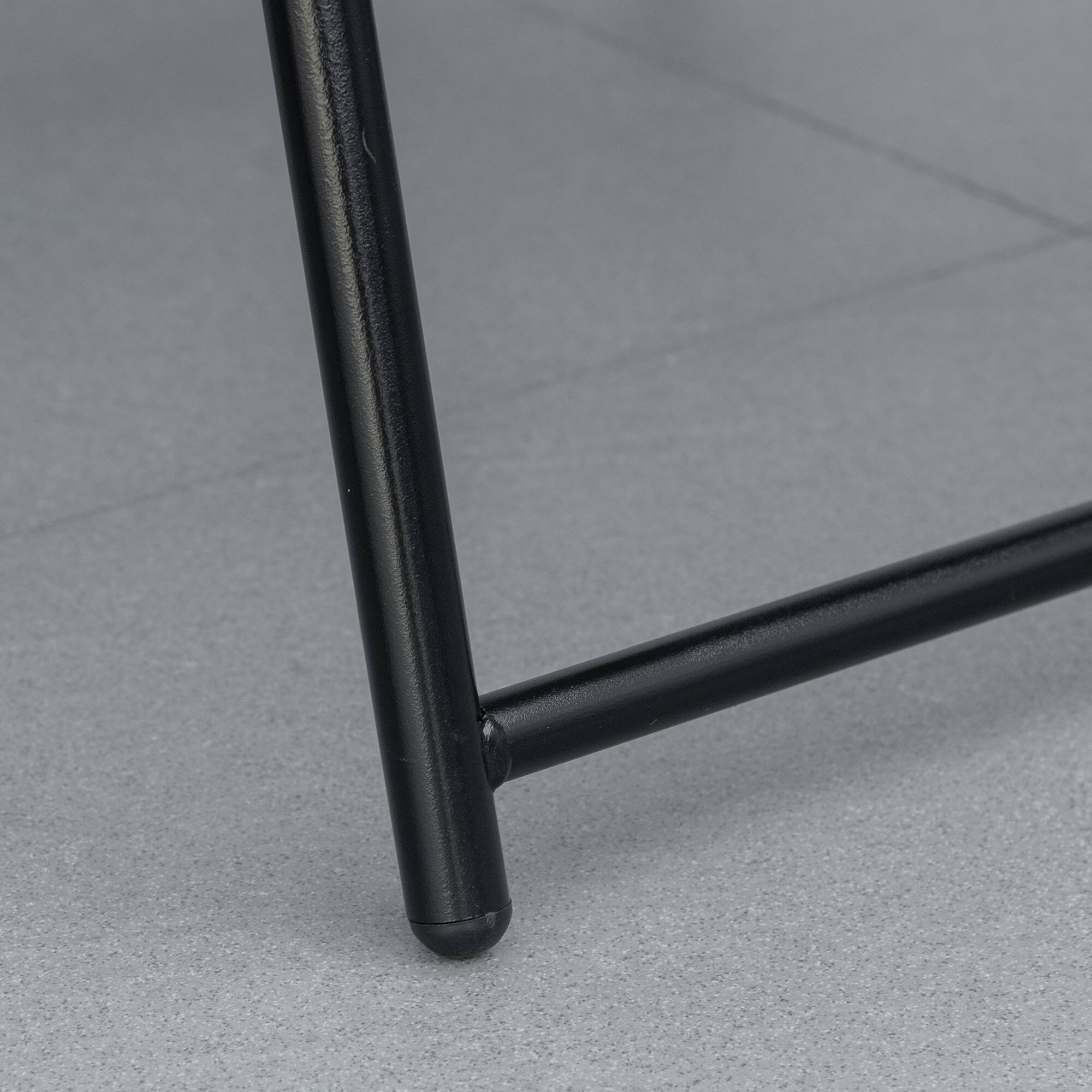 Alt View 8. Outsunny - Set of 2 Patio Folding Chairs, Outdoor Bungee Sling Chairs w/ Armrests, Portable Lawn Chairs for Camping, Garden - Gray.