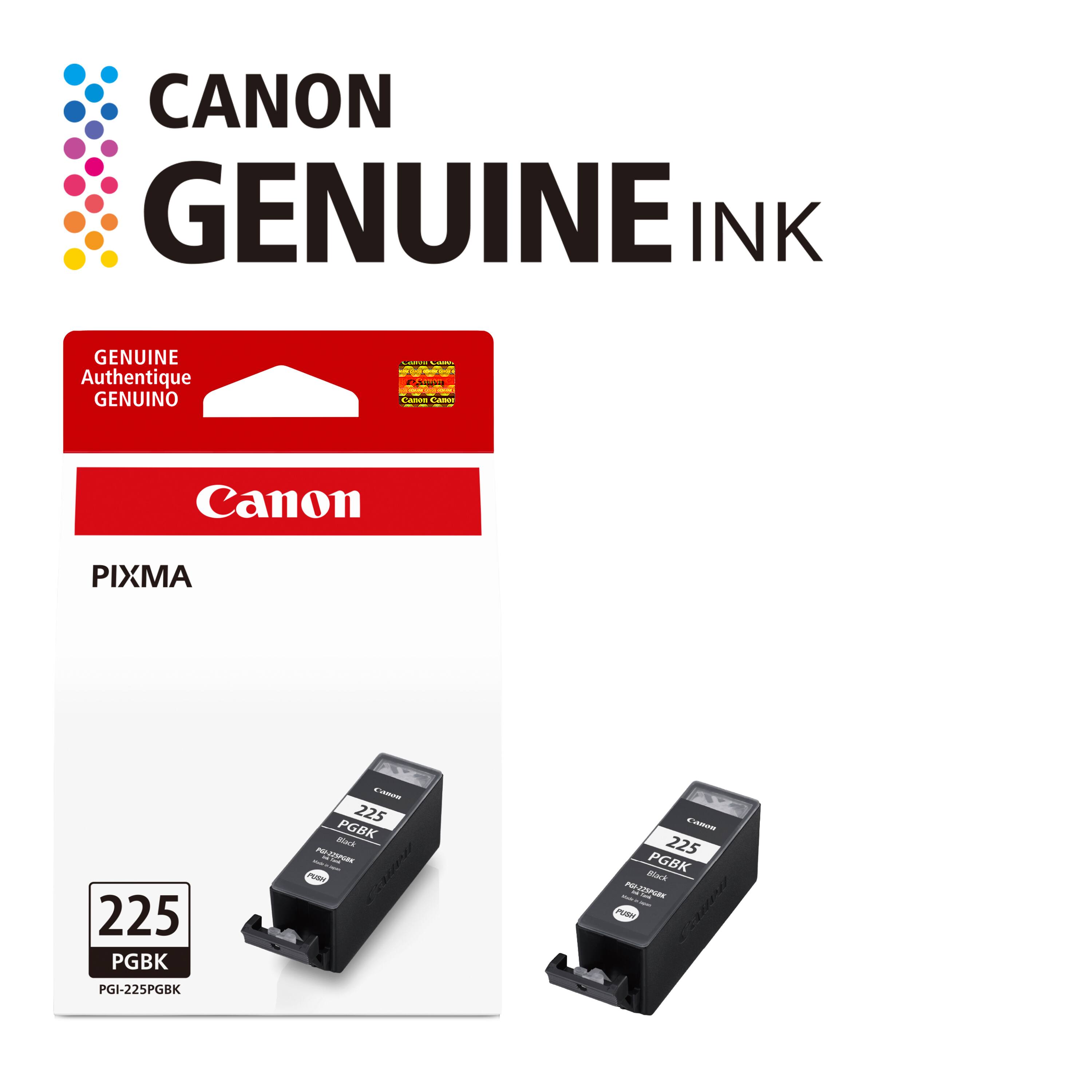 CANON GENUINE INK

GENUINE Authentique GENUINO

Canon
PIXMA
225 PGBK
PGI-225PGKB