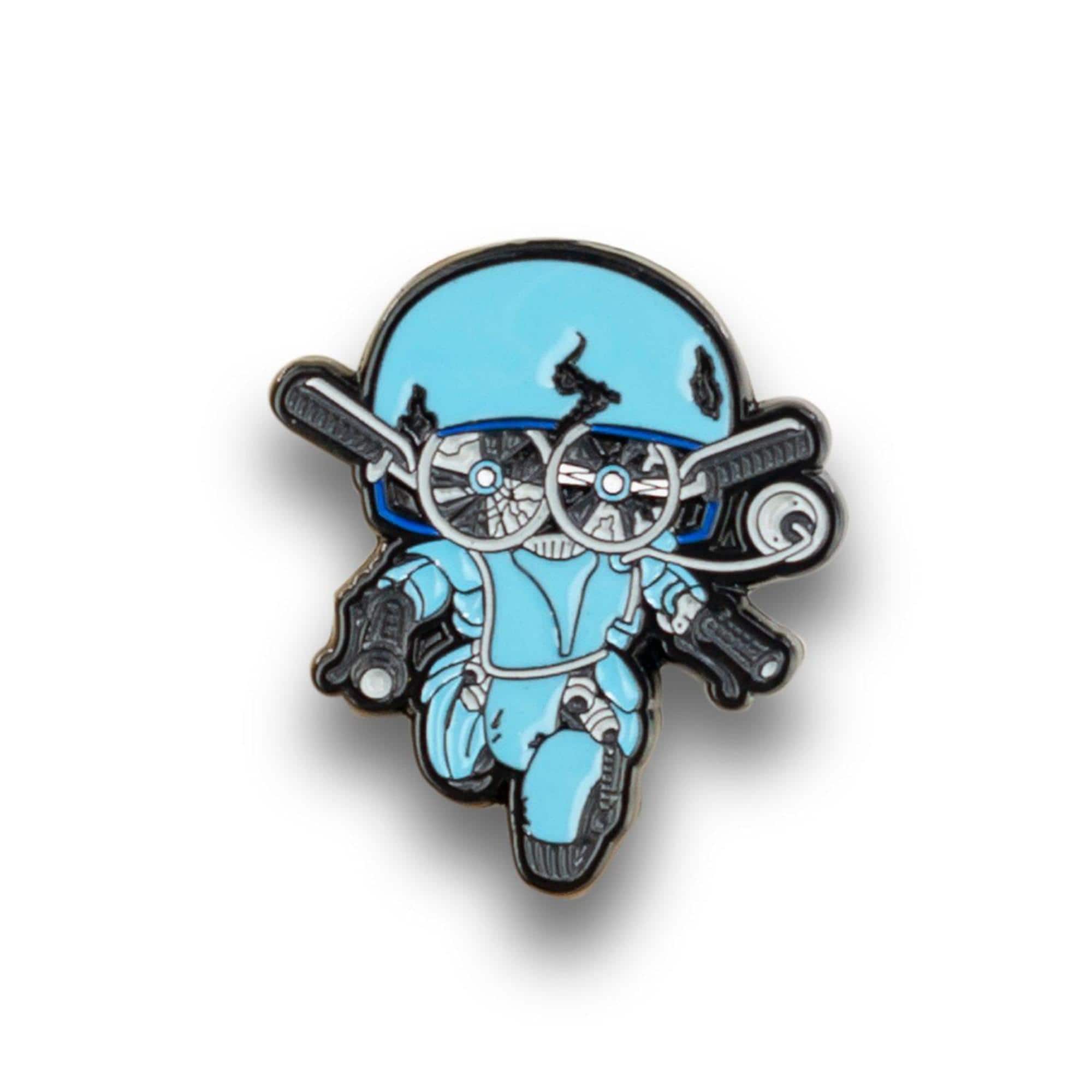 Transformers - The Last Knight Enamel Collector Pin | Sqweeks Scooter Autobot - Blue