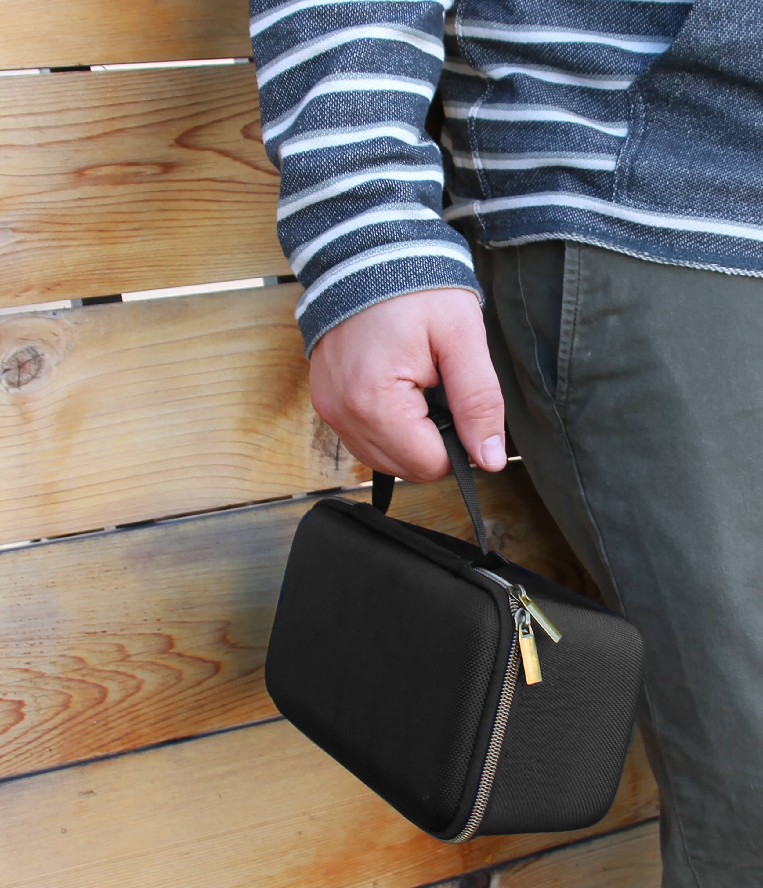 Alt View 2. CASEMATIX - Microphone Case For Podcast Mics and Condenser Mics Compatible with Rode, Blue, Shure and More Podcasting Accessories.