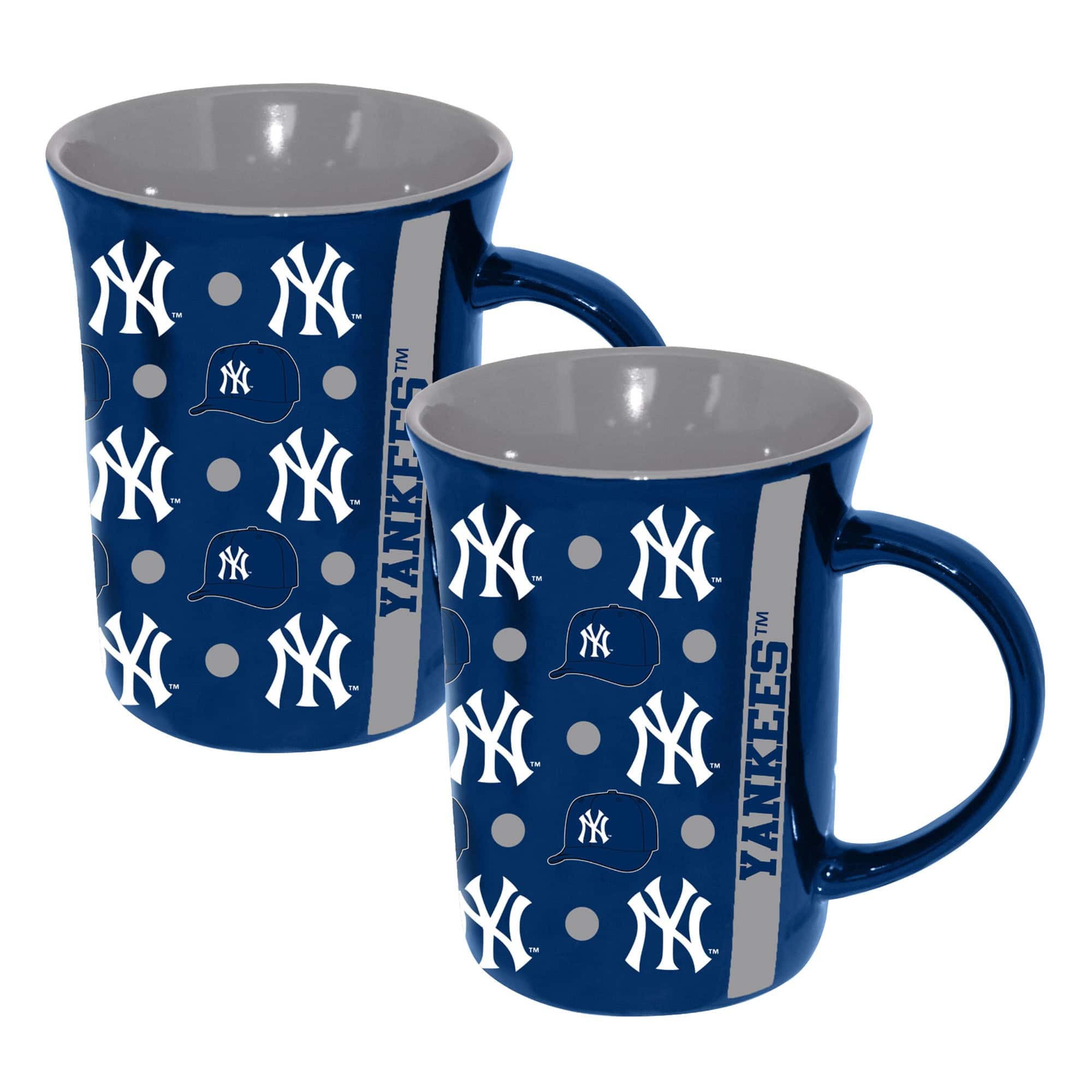 The Memory Company - New York Yankees Two-Pack 15oz. Line Up Ceramic Mugs - Multicolor price history on PriceWatchPro
