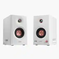 Edifier - MR5 Powered Studio Monitor 2.0 Speakers (Pair) - White - Front_Zoom