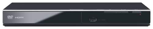 Front. Panasonic - DVD Player with 1080p Video Upconversion - Black.