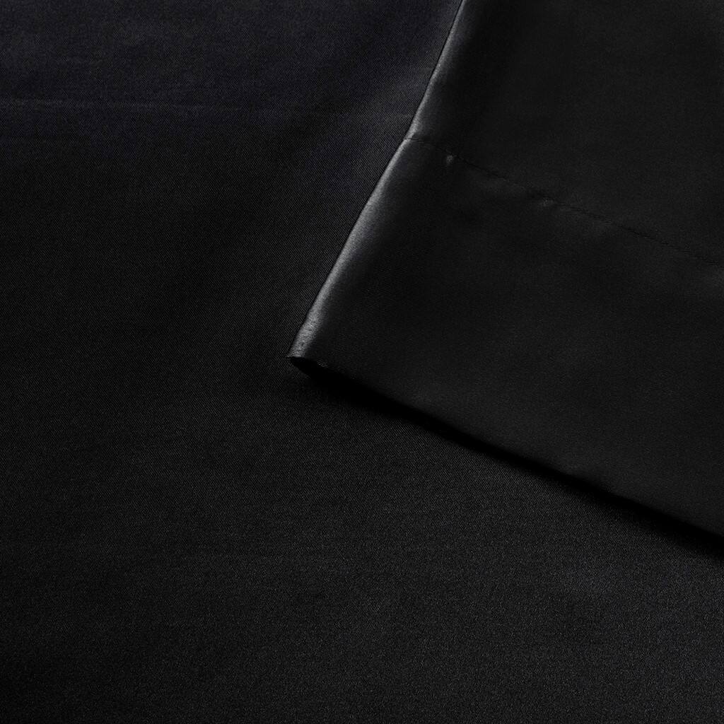 Alt View 5. Gracie Mills - Gracie Mills Coralie 6-Piece Wrinkle-free Satin Sheet Set - Black.