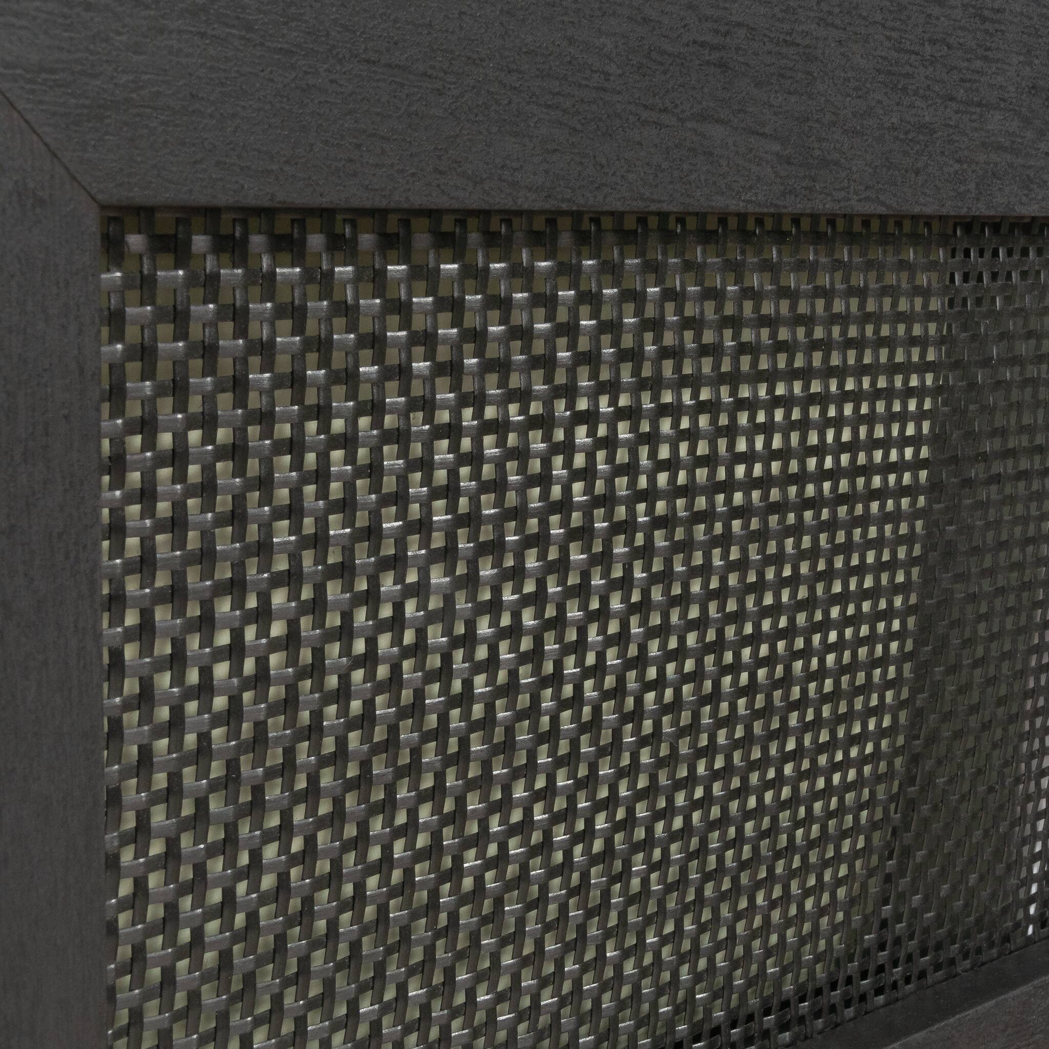 Alt View 4. TinyHomie - Lateral File Black finish.