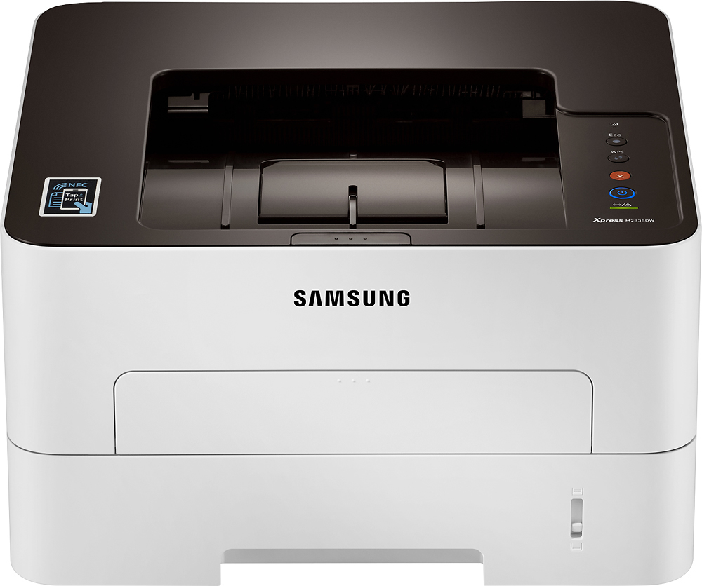 Literatuur speler Herformuleren Samsung M2835DW Xpress Network-Ready Wireless Black-and-White Laser Printer  White/Black M2835DW - Best Buy