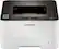 Front. Samsung - M2835DW Xpress Network-Ready Wireless Black-and-White Laser Printer - White/Black.