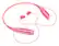 Front. LG - Tone Pro Wireless Headphones (1st Gen.) Holiday Edition - Pink.