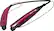 Left. LG - Tone Pro Wireless Headphones (1st Gen.) Holiday Edition - Pink.