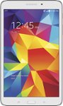 Front Zoom. Samsung - Galaxy Tab 4 8.0 Wi-Fi + 4G LTE - 16GB (AT&T) - White.