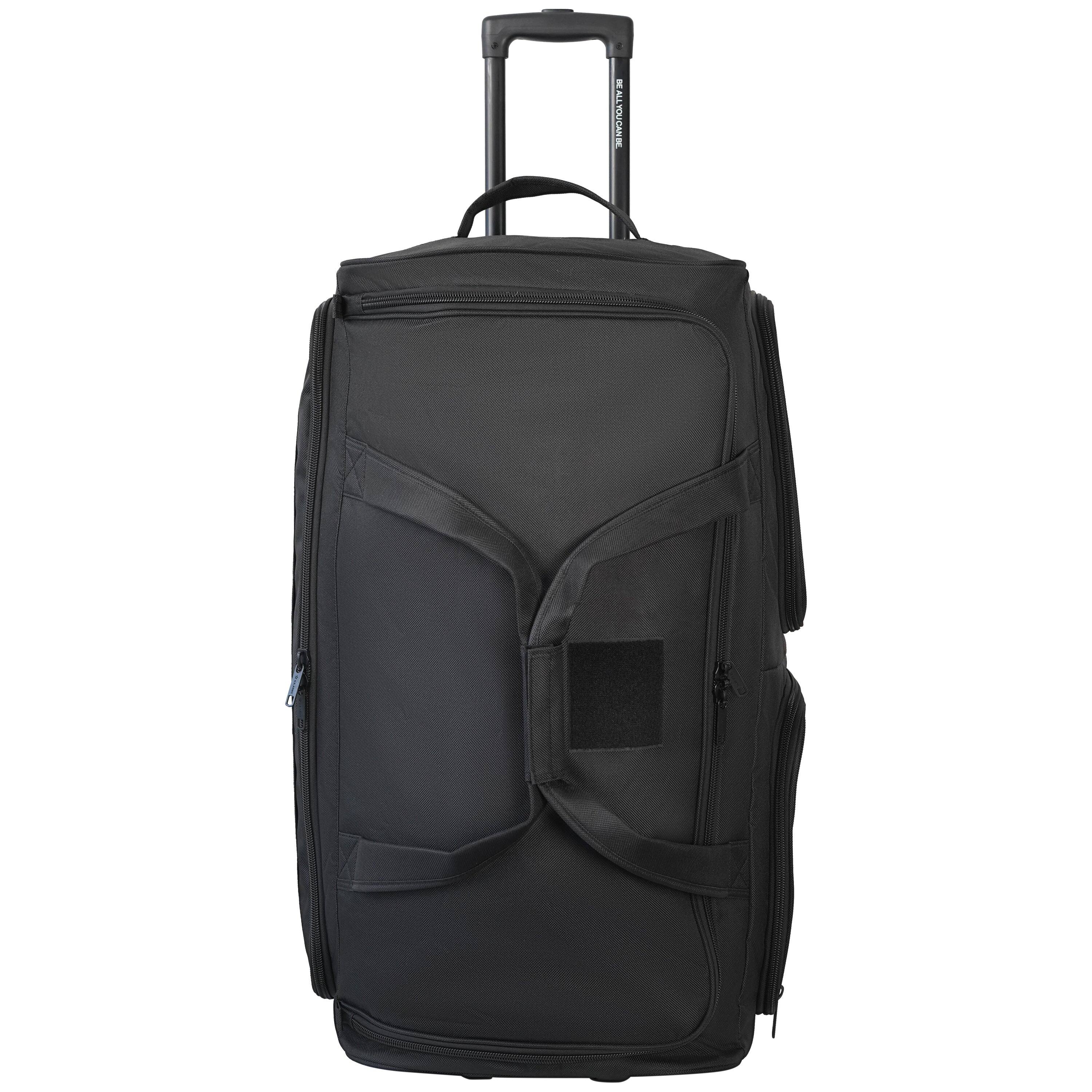 Alt View 2. US Army - ROMEO 31-inch Tactical Rolling Duffel - BLACK.