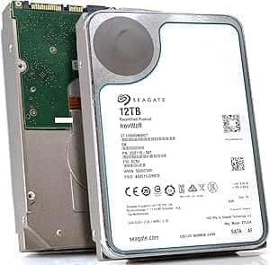 Seagate IronWolf 12TB NAS Hard Drive 7200 RPM 256MB Cache CMR 3.5 Seagate IronWolf 12TB NAS Hard Drive 7200 RPM 256MB Cache CMR 3.5
