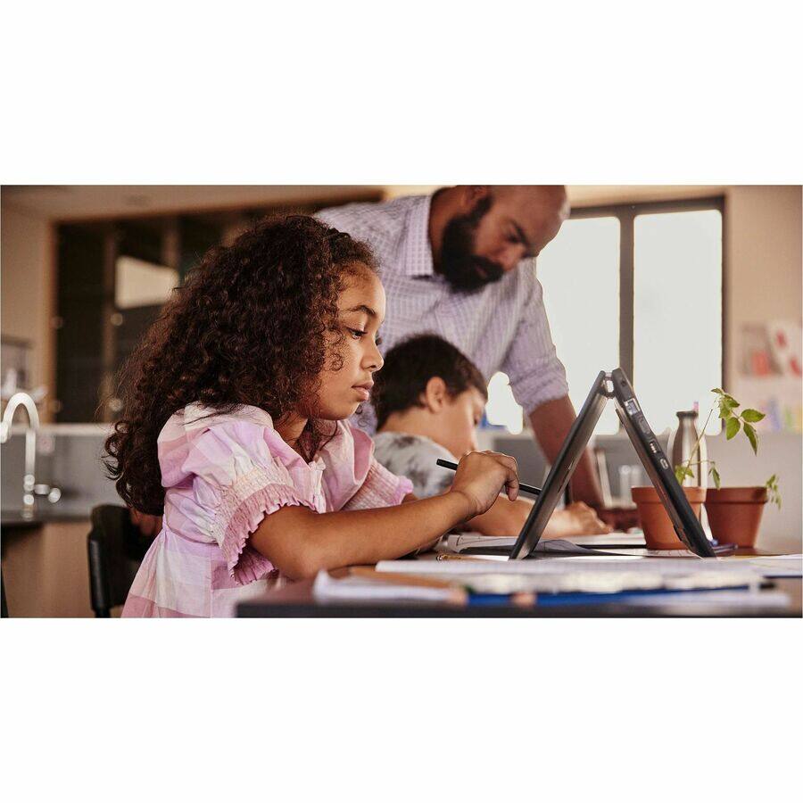 Alt View 4. HP - HP Slim Rechargeable Pen - 1 - Gray - Notebook Device Supported - Gray.