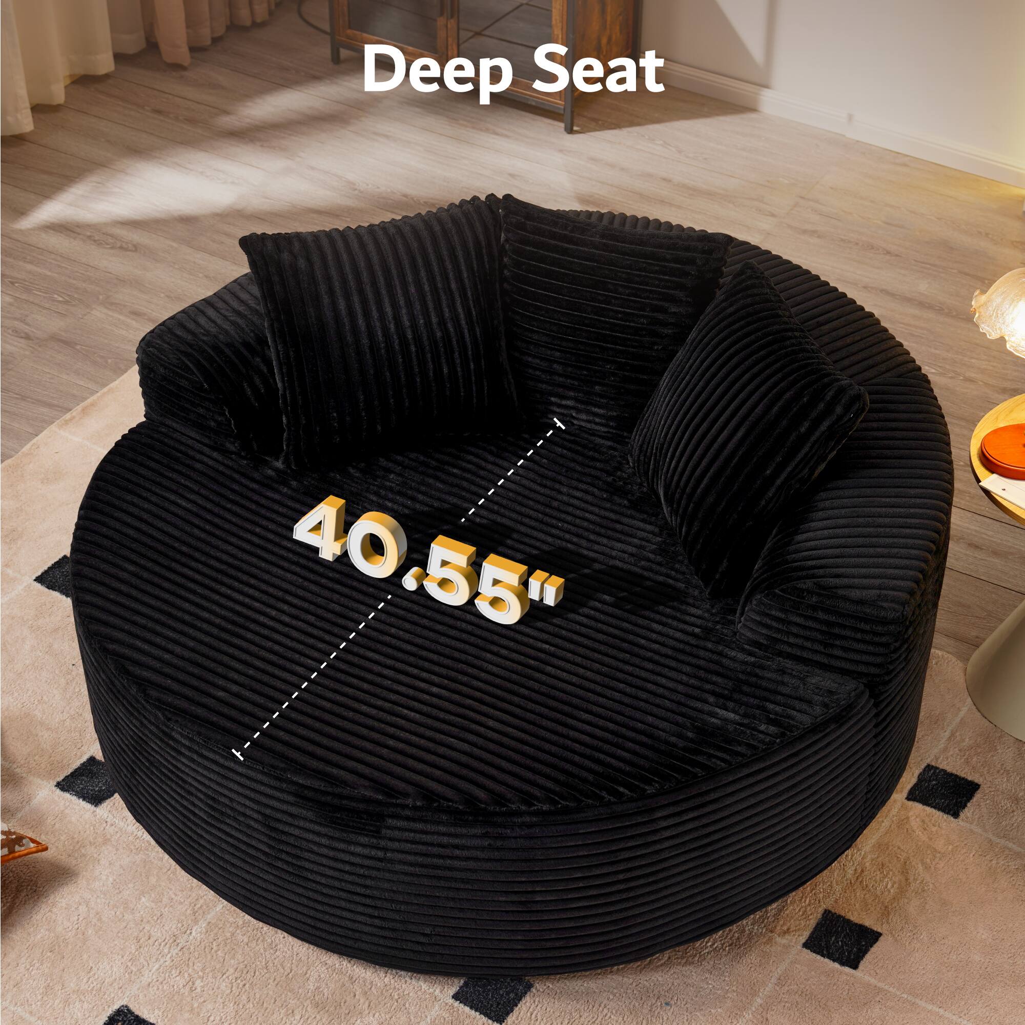 Deep Seat  
40.55"