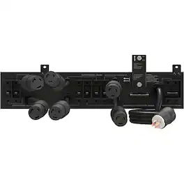 Vertiv - Liebert POD PD5 - (2) NEMA L5-30R| (4) NEMA L5-20R| UPS Maintenance Bypass for GXT5 (PD5-004) - Black