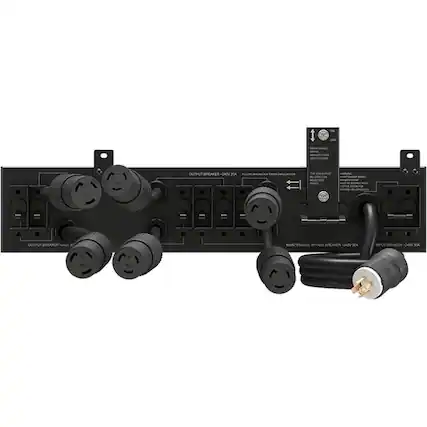 - OUTPUT BREAKER - 300V 3A
- OUTPUT BREAKER - 300V 3A
- MAINTENANCE BYPASS BREAKER - 300V 3A
- INPUT BREAKER - 300V 3A