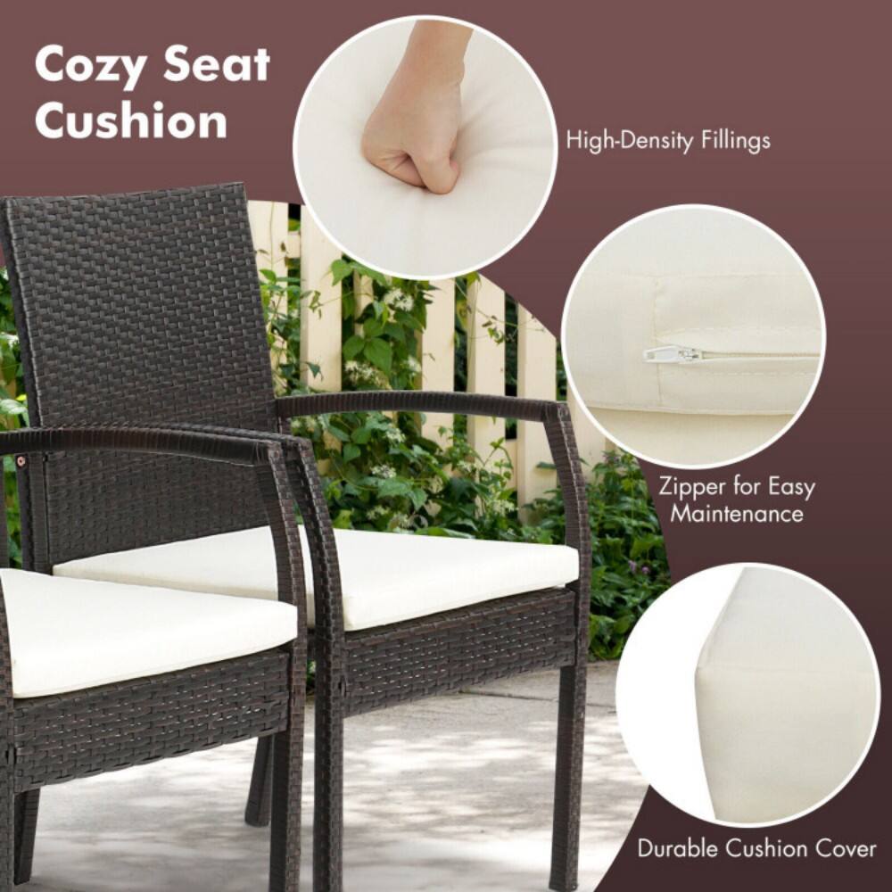 Cozy Seat Cushion  
High-Density Fillings  
Zipper for Easy Maintenance  
Durable Cushion Cover