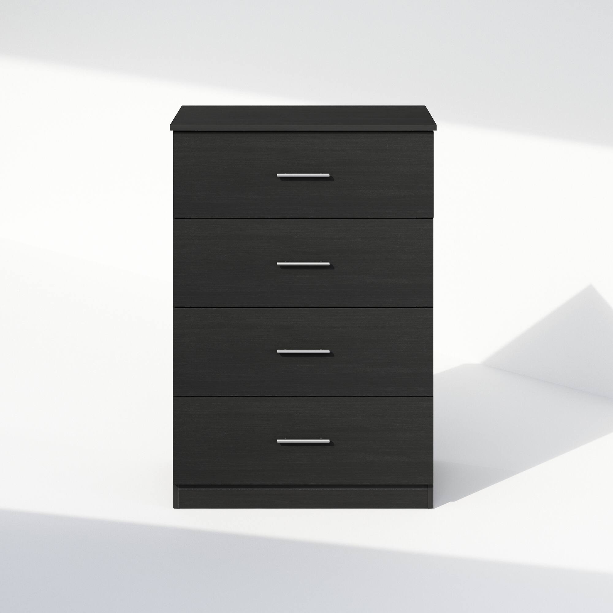 Alt View 2. Furinno - Hermite 4-Drawer Kitchen & Dining Sideboard Buffet Storage - Americano.