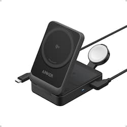 Anker MagGo 3 in 1 Qi2 15W Wireless Charging Station Black Anker MagGo 3 in 1 Qi2 15W Wireless Charging Station Black