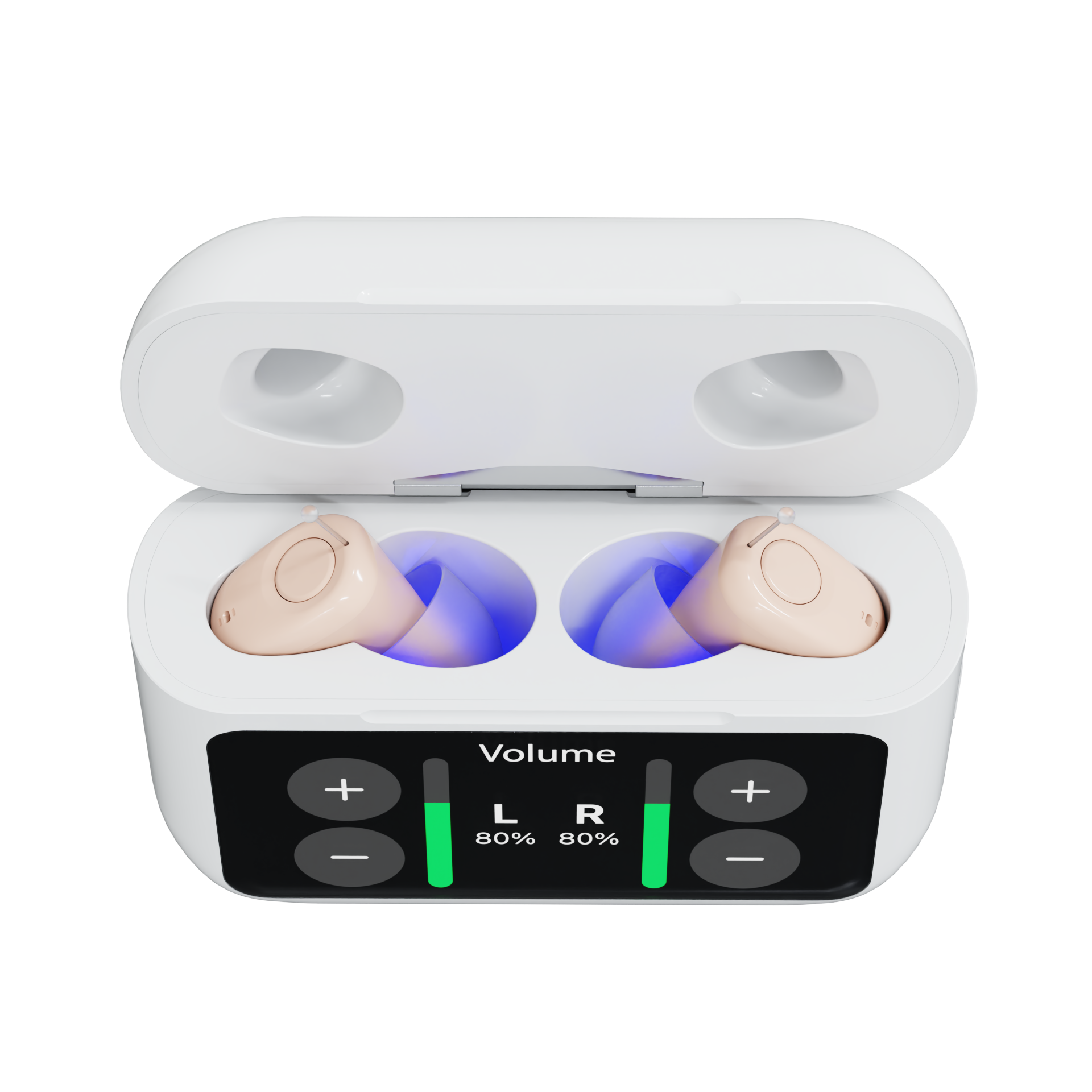 Volume  
L 80%  
R 80%