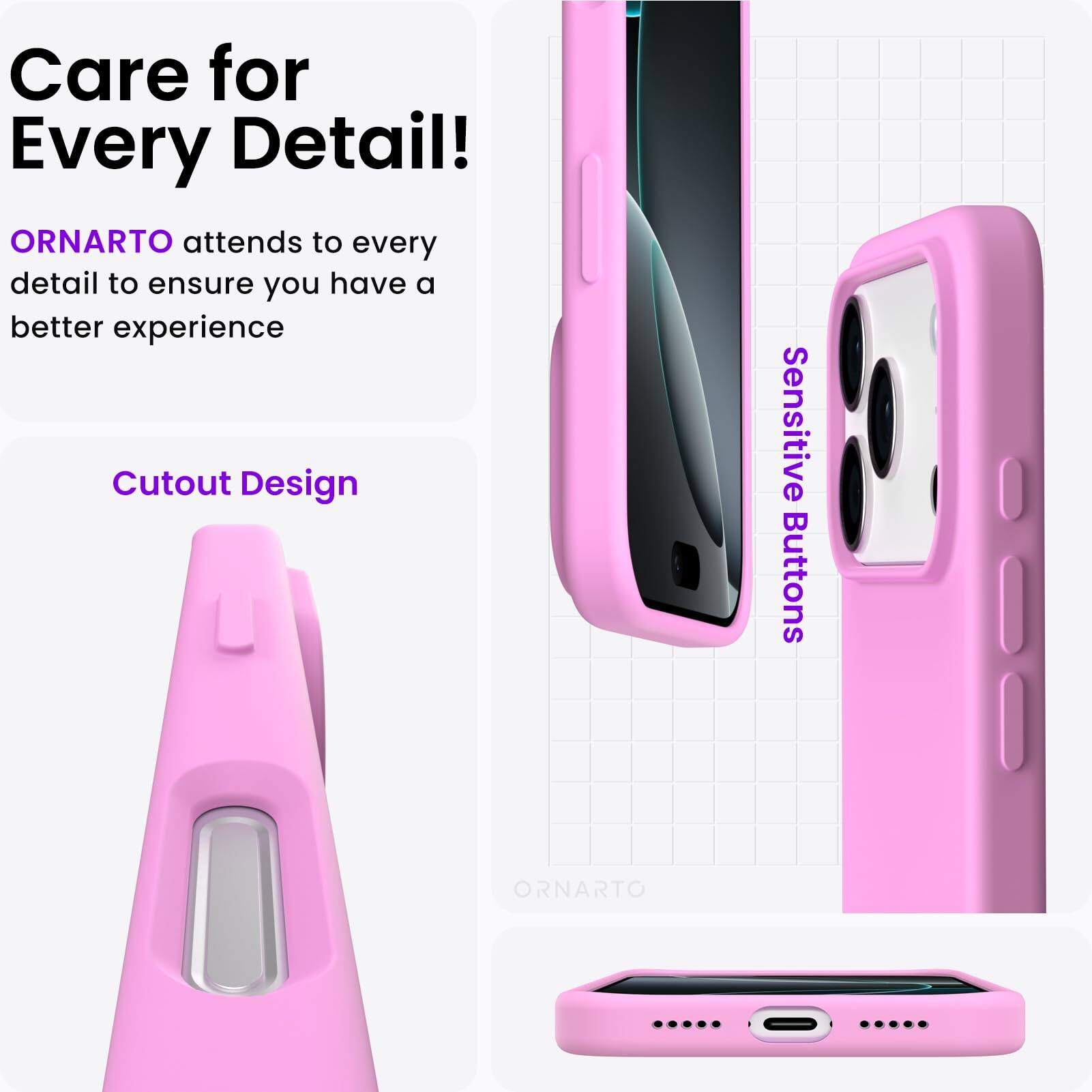 Care for Every Detail!

ORNARTO attends to every detail to ensure you have a better experience

Cutout Design

Sensitive Buttons