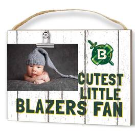 Jardine - Belhaven Blazers 8'' x 10'' Cutest Little Weathered Logo Clip Photo Frame - White