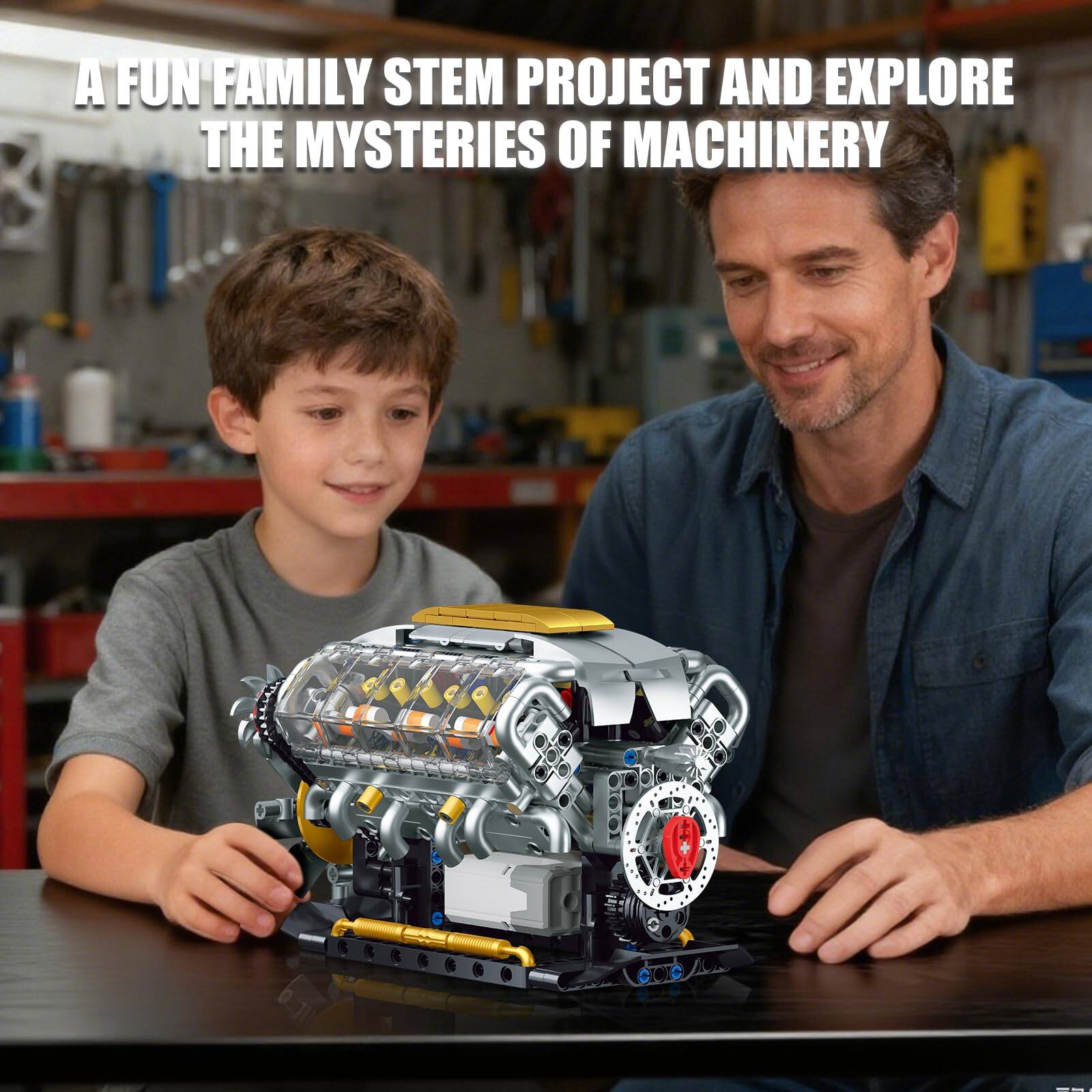 A fun family STEM project and explore the mysteries of machinery