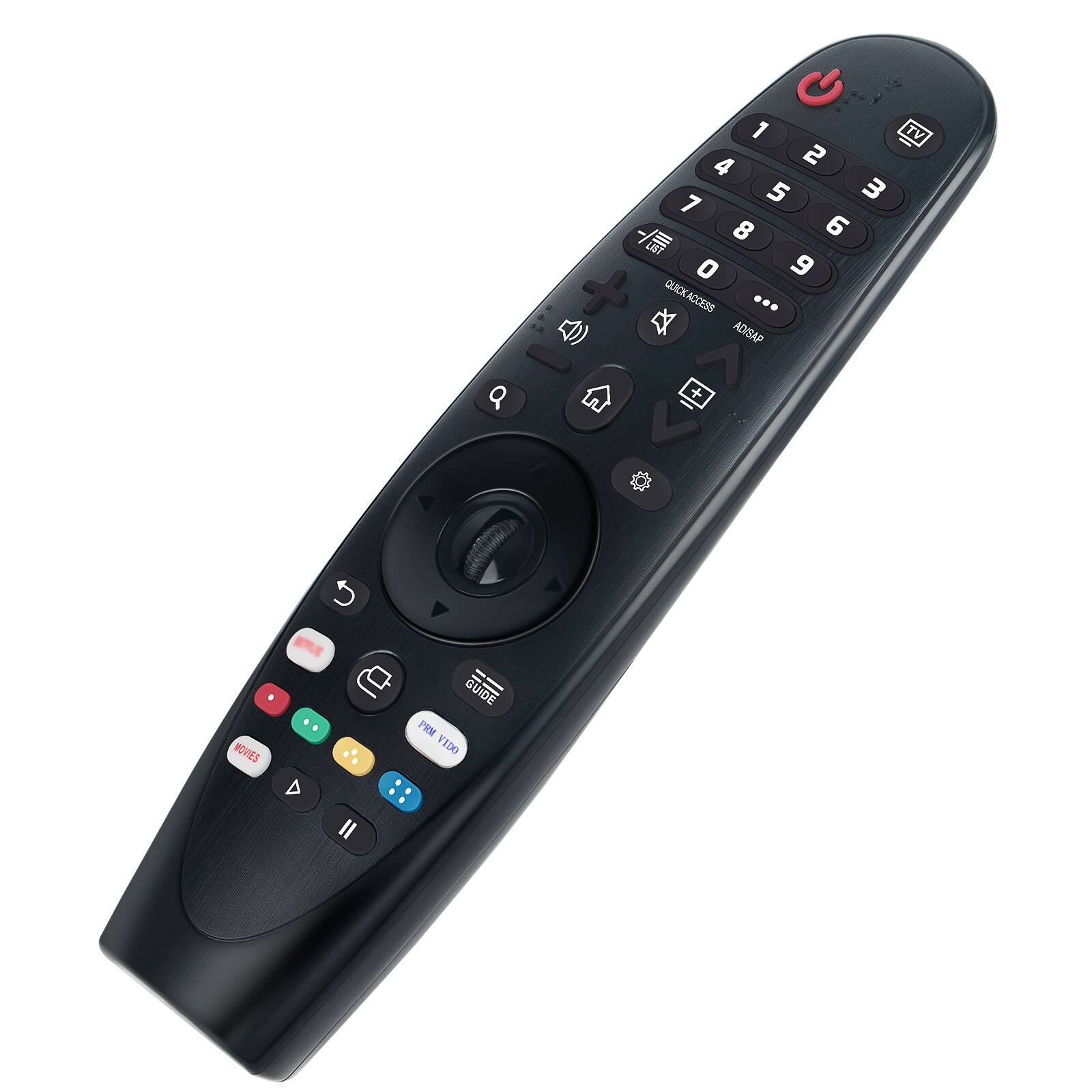Q )) U : 1 TV 4 2 5 3 7 8 6 0 9 OLRCK ACCESS 4 AD/SAP + NOVIES D Il GUIDE PRN V1D0