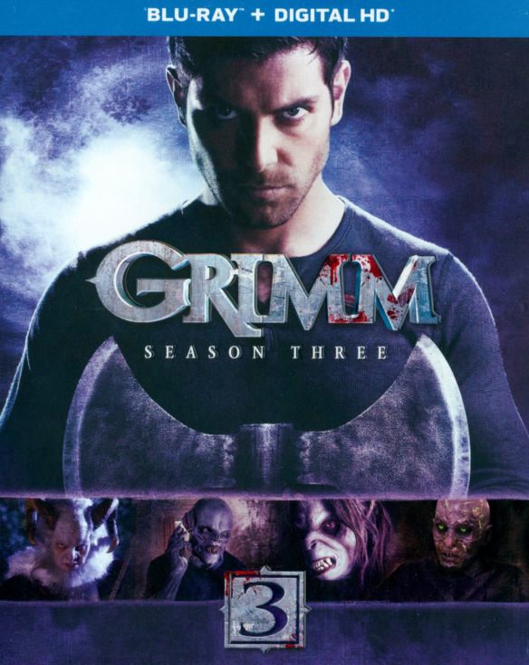  Grimm: Season Three [4 Discs] [Includes Digital Copy] [UltraViolet] [Blu-ray]