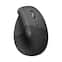 Logitech - Lift Vertical Wireless Optical Ergonomic Mouse with 4 Customizable Buttons - Wireless - Graphite