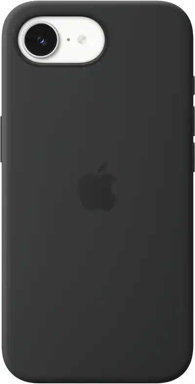 iPhone 17e Silicone Case with MagSafe Black - Apple iPhone 17e Silicone Case with MagSafe Black - Apple