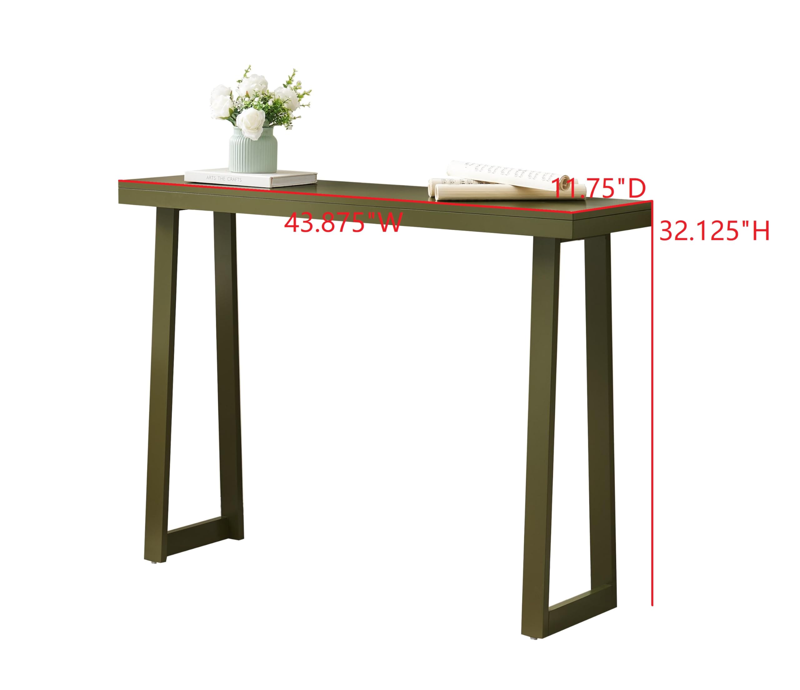 M 1o LN  
11.75"D 43.875"W 32.125"H