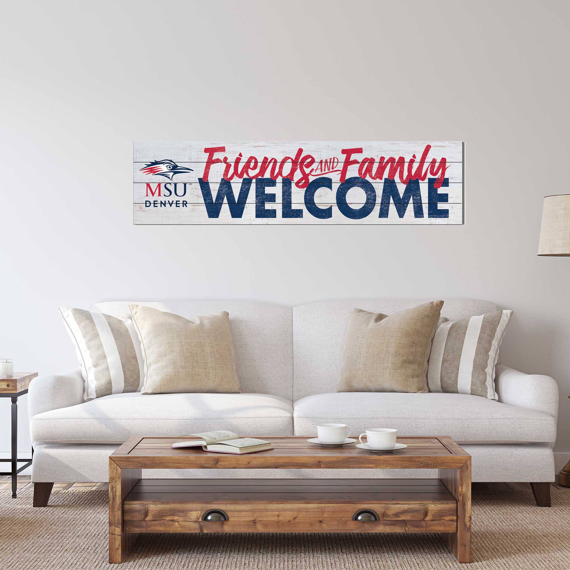 Friends AND Family MSU DENVER WELCOME