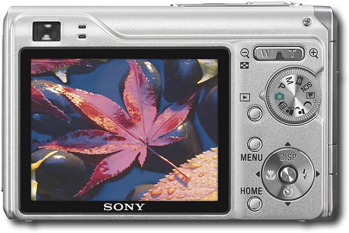 Best Buy: Sony Cyber-shot 12.1MP Digital Camera Silver DSC-W200