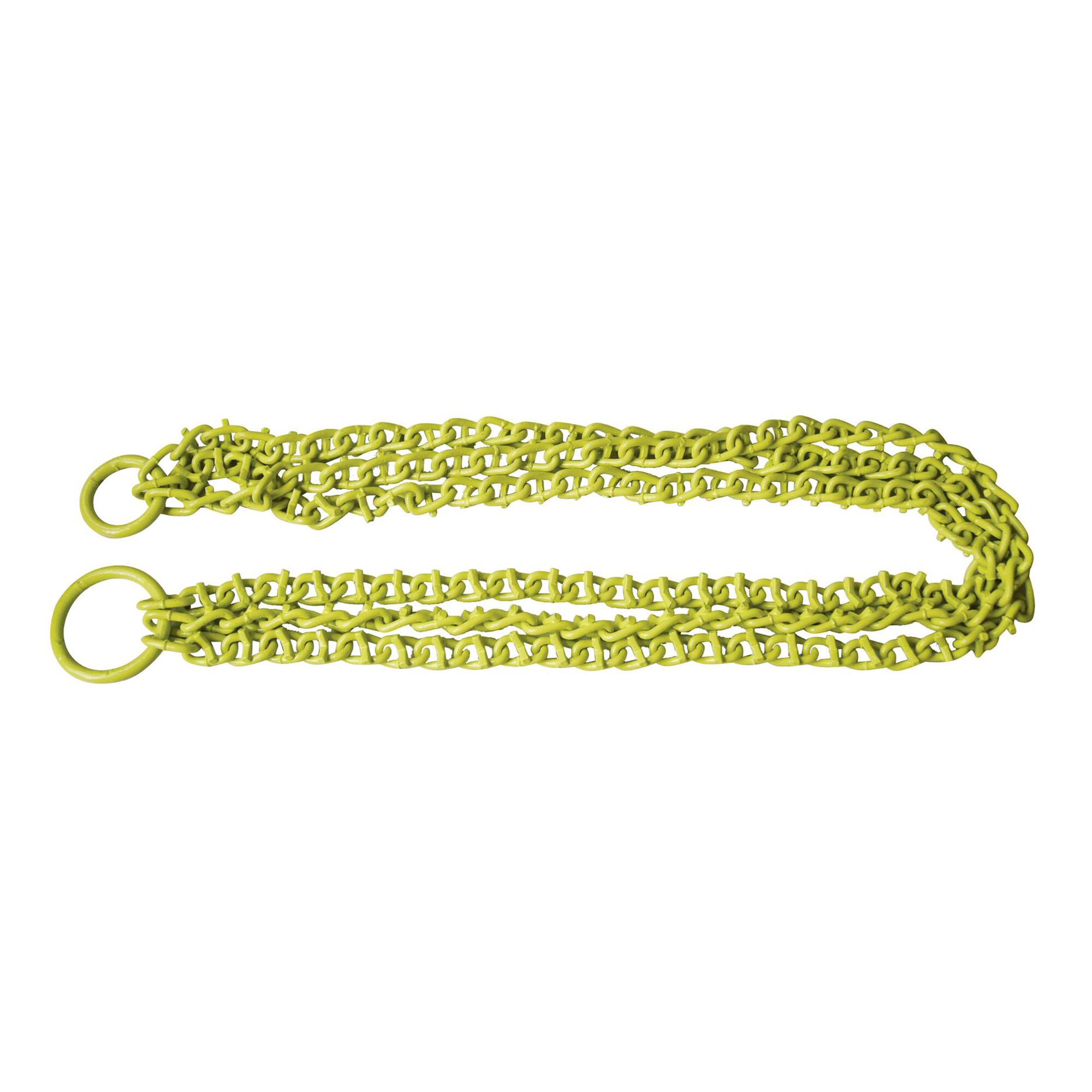 Front. Brush Grubber - Brush Grubber Extreme 6' Triple Chain ATV, UTV, & Tractor Shrub & Clump Grubber - Green.