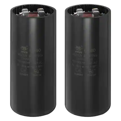 SYL CD60 MOTOR STARTING CAPACITOR 720-864 "F 125V.AC 50 | 60Hz STE -10 /+ 65C CE IR IEC80252-2 E342198 B SYL CD60 MOTOR STARTING CAPACITOR 720-864 "F 125V.AC 50 I 60Hz SIE -10/+ 65C -10 /+ 65C CE LR IEC60252-2 E342198 98