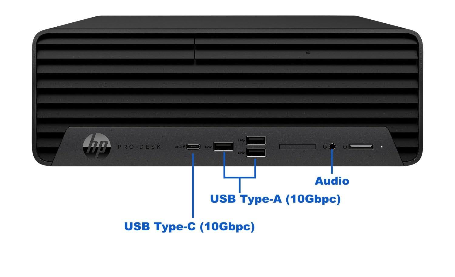 HP PRO DESK 58 59%  
SC  
Audio  
USB Type-A (10Gbps)  
USB Type-C (10Gbps)