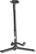 Front Standard. On Stage - Deluxe Single Guitar Stand - Black.