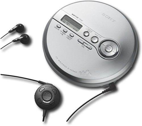 Best Buy Sony Walkman Portable Cd Player With Fm Tuner And Mp3