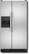 Front Standard. KitchenAid - Architect 25.3 Cu. Ft. Side-by-Side Refrigerator w/ Thru-the-Door Ice and Water - Satina Stainless-Look.