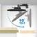90° TILT
NOTE: LEAVE ENOUGH CLEARANCE SPACE FOR FOLDING FEATURE BEFORE MOUNTING TO FOUNDATION