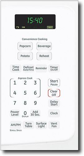 Best Buy: GE Spacemaker 1.5 Cu. Ft. Over-the-Range Microwave White