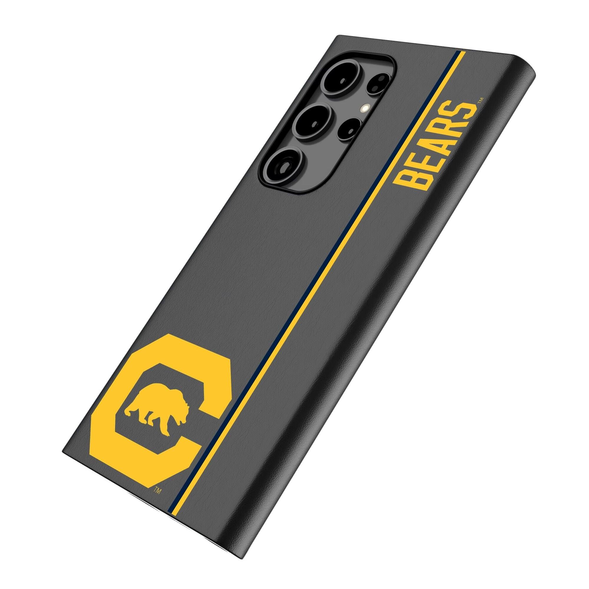Alt View 1. Keyscaper - Cal Bears Galaxy Magnetic Bump Case - S25 - Black.