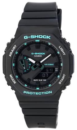 Casio - G-Shock Analog Digital Dial Quartz GMA-S2100GA-1A GMAS2100GA-1 200M Women's Watch - Black