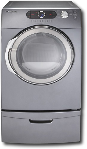 Samsung SAWADRGV85005 Side-by-Side on Storage Drawer Pedestal Washer &  Dryer Set with Front Load Washer and Gas Dryer