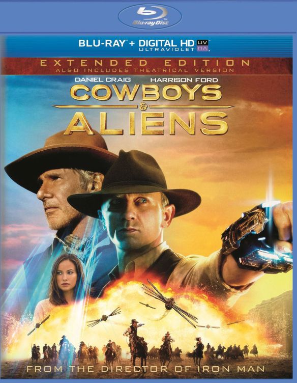  Cowboys &amp; Aliens [Includes Digital Copy] [UltraViolet] [Blu-ray] [2011]
